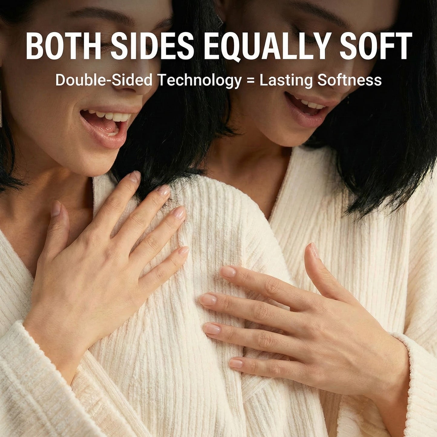 Premium Double Sided Bath Robe